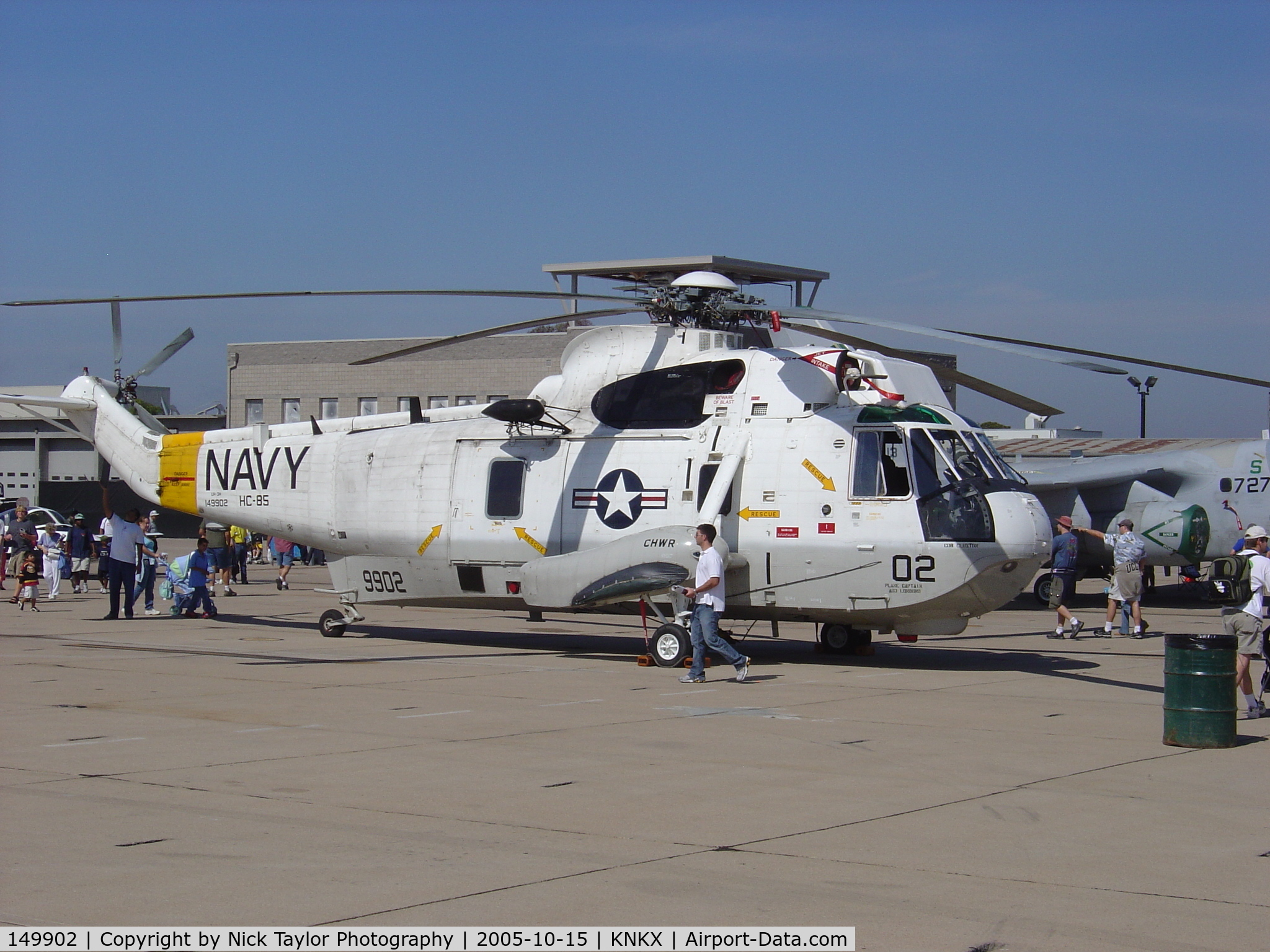 149902, 1962 Sikorsky SH-3H Sea King C/N 61171, On display at the MCAS Miramar airshow. Assigned to HC-85