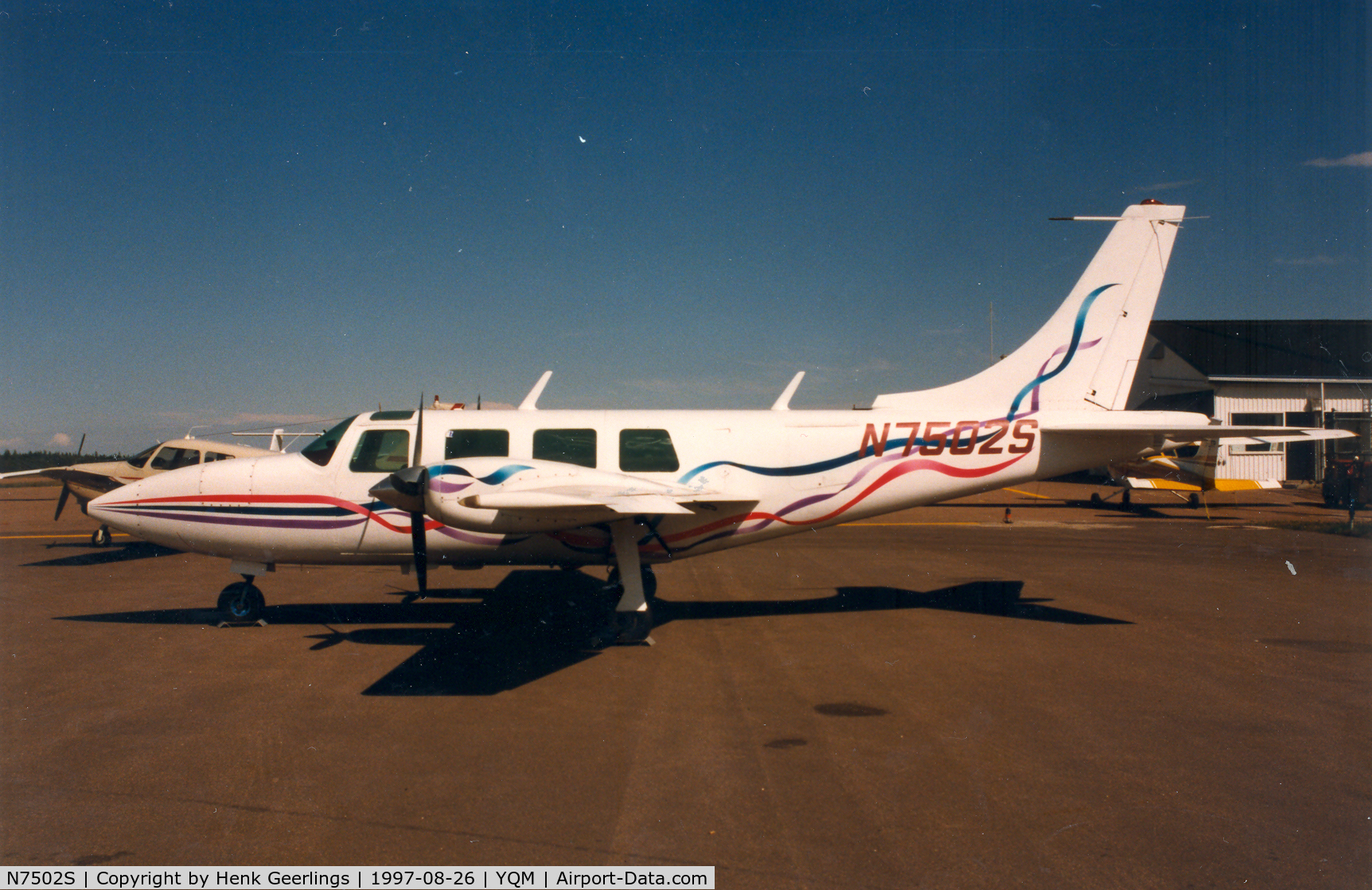 N7502S, Ted Smith Aerostar 601 C/N 61-0065-121, Moncton , NB , Canada