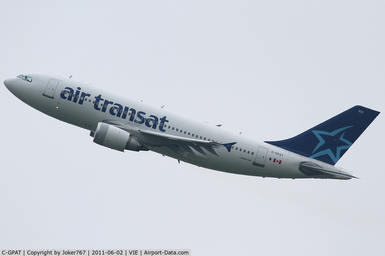 C-GPAT, 1992 Airbus A310-308 C/N 597, Air Transat