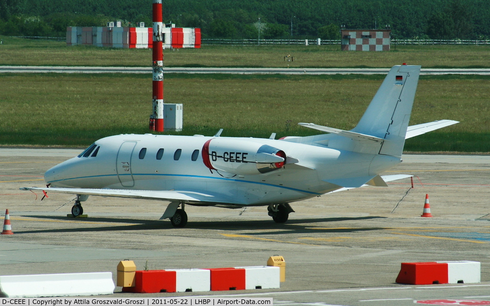 D-CEEE, 2006 Cessna 560XLS Citation Excel C/N 560-5630, Budapest Liszt Ferenc International Airport