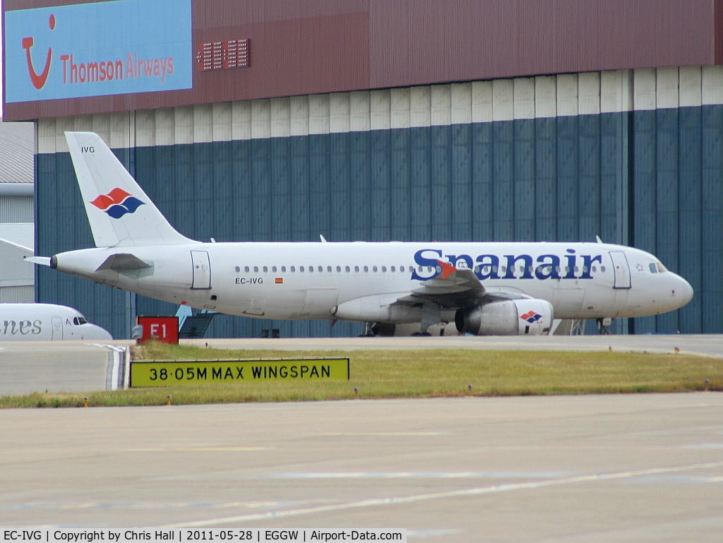 EC-IVG, 2004 Airbus A320-232 C/N 2168, Spanair