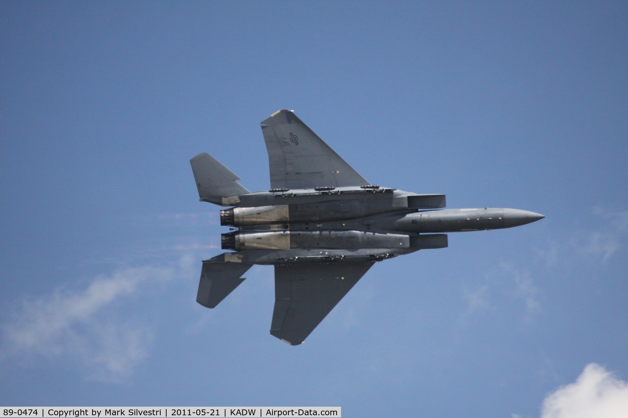 89-0474, 1989 McDonnell Douglas F-15E Strike Eagle C/N 1121/E096, 2011 Joint Base Andrews Airshow