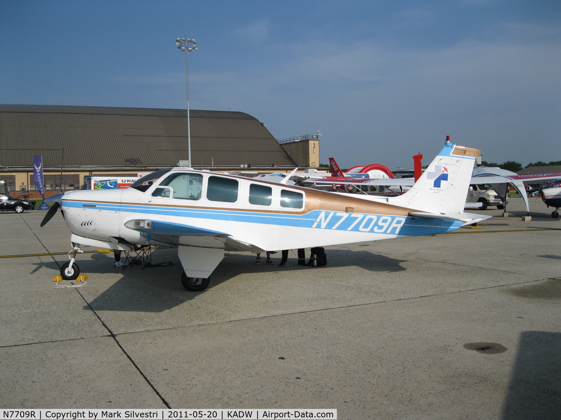 N7709R, 1968 Beech 36 Bonanza C/N E-102, 2011 Joint Base Andrews Airshow