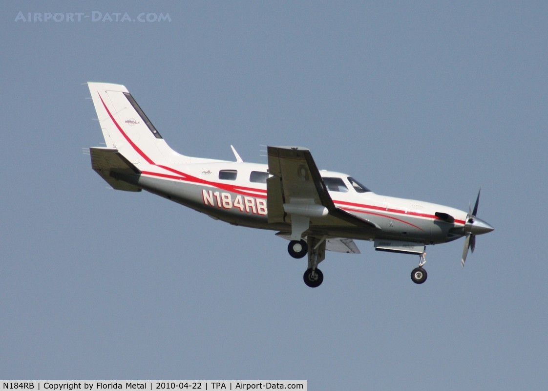 N184RB, 2001 Piper PA-46-500TP C/N 4697087, PA-46