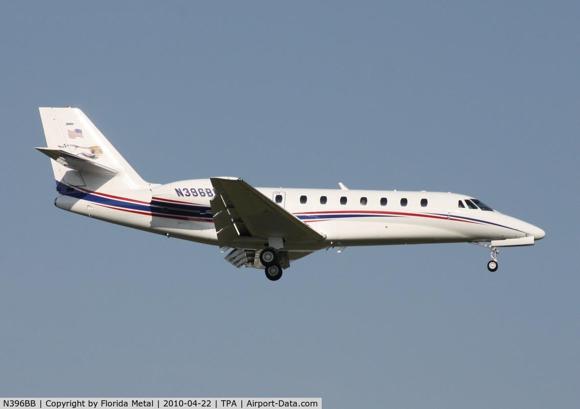 N396BB, 2007 Cessna 680 Citation Sovereign C/N 680-0123, Citation 680