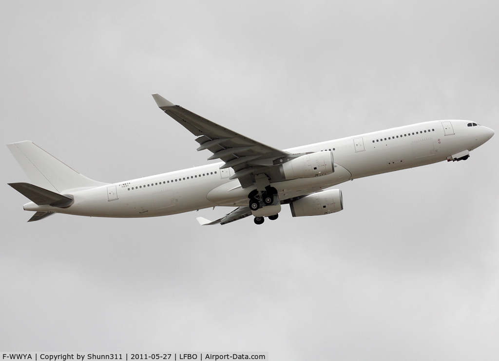 F-WWYA, 2011 Airbus A330-343 C/N 1231, C/n 1231 - Now in all white...