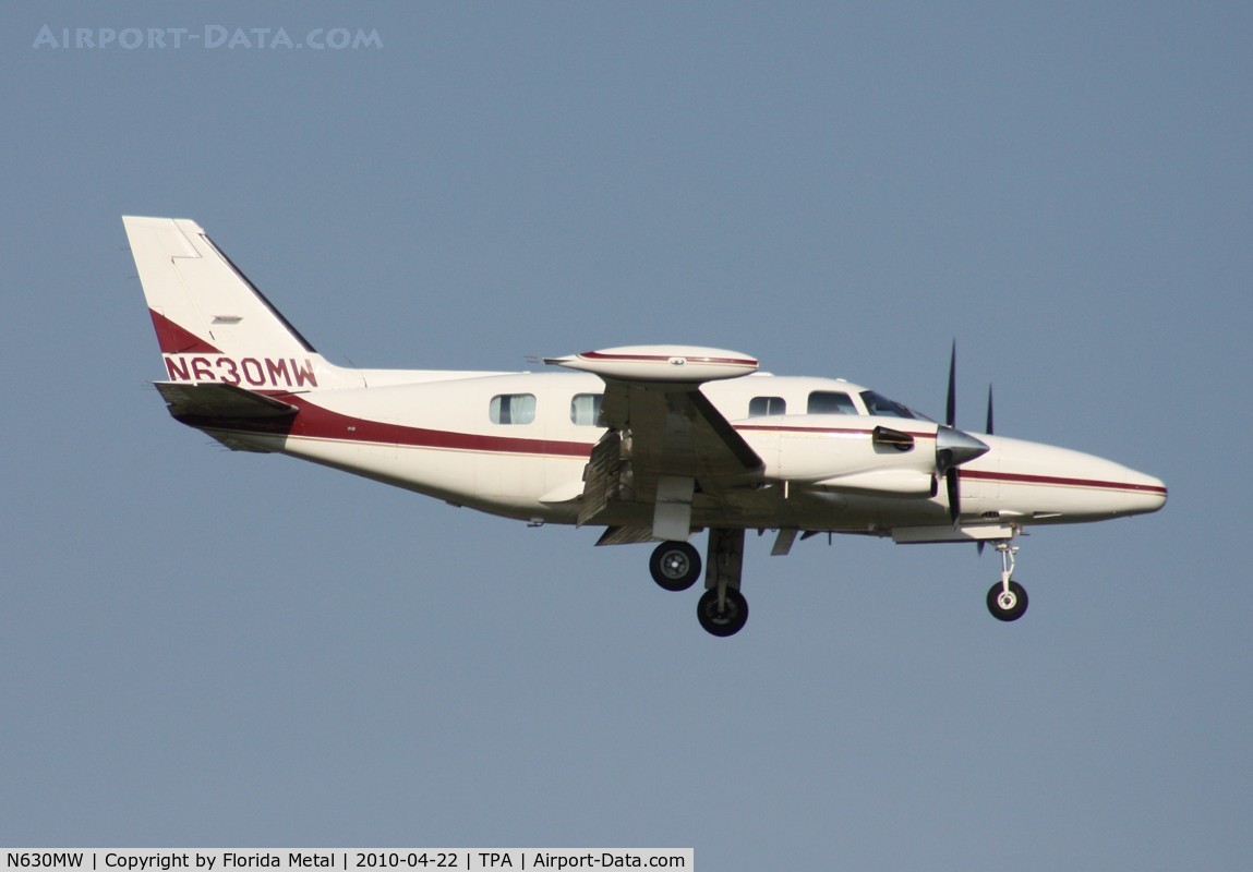 N630MW, Piper PA-31T Cheyenne II C/N 31T-8166011, PA-31T2