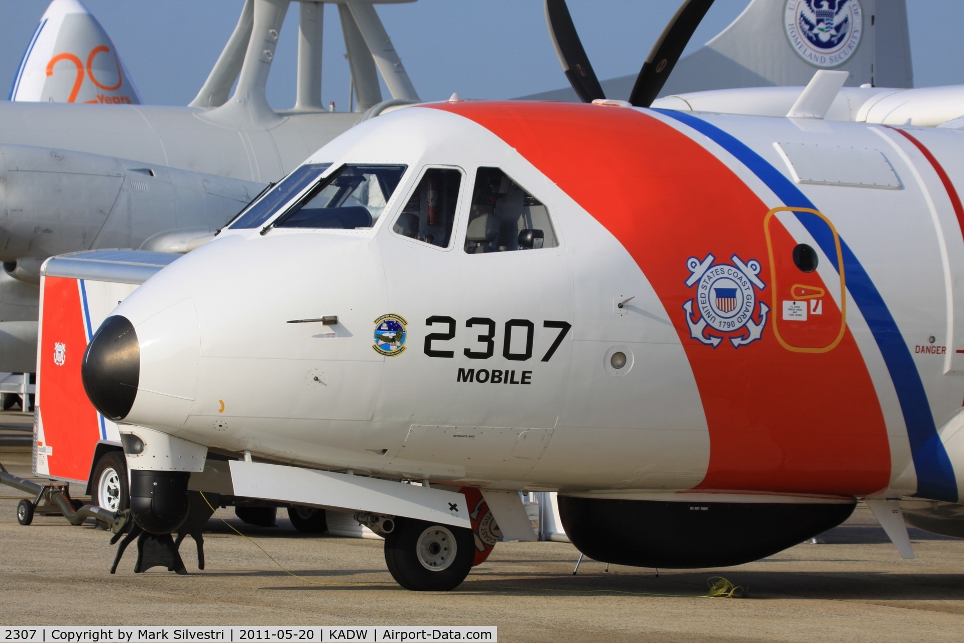 2307, Airtech HC-144A Ocean Sentry (CN-235M-300) C/N C178, 2011 Joint Base Andrews Airshow