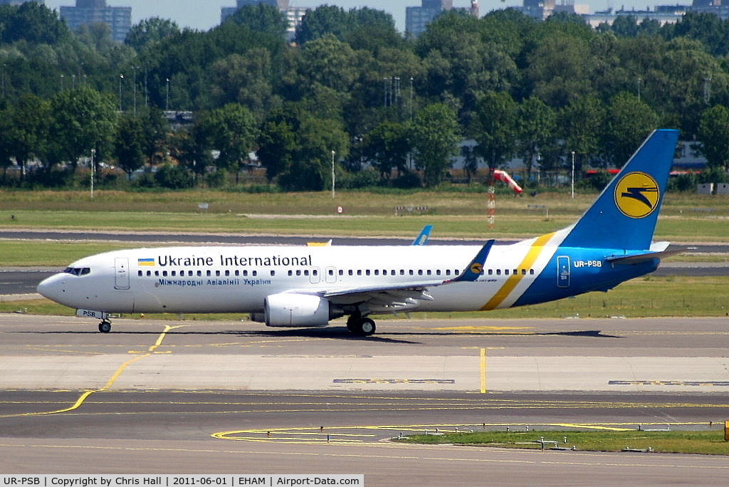 UR-PSB, 2009 Boeing 737-8HX C/N 29654, Ukraine International Airlines