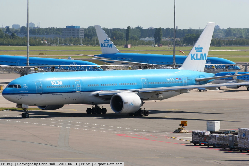 PH-BQL, 2006 Boeing 777-206/ER C/N 34711, KLM Royal Dutch Airlines