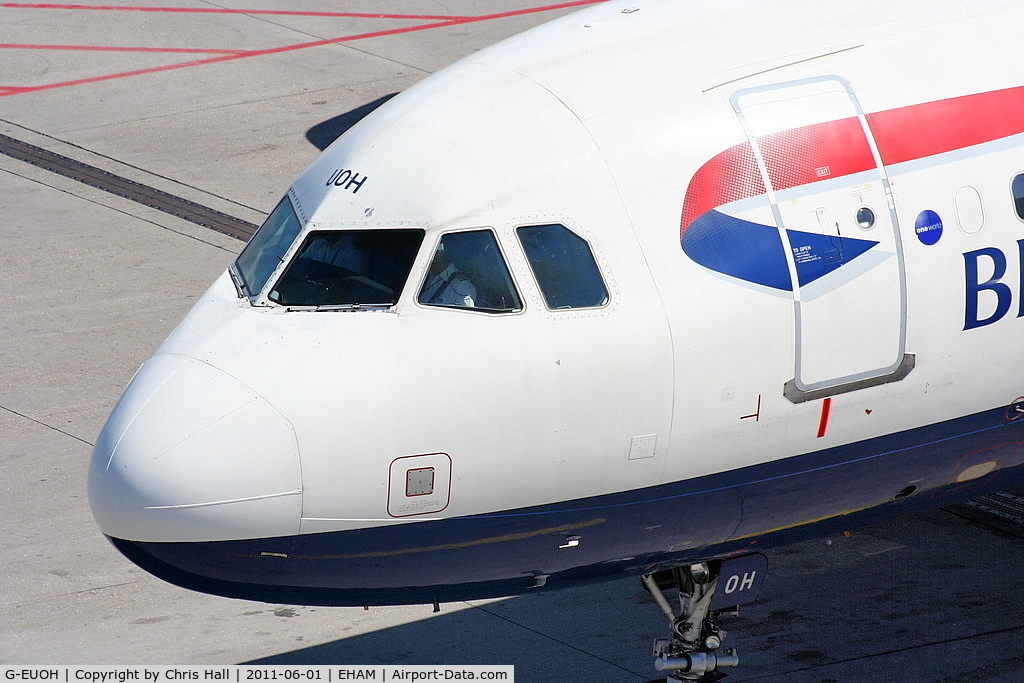 G-EUOH, 2001 Airbus A319-131 C/N 1604, British Airways