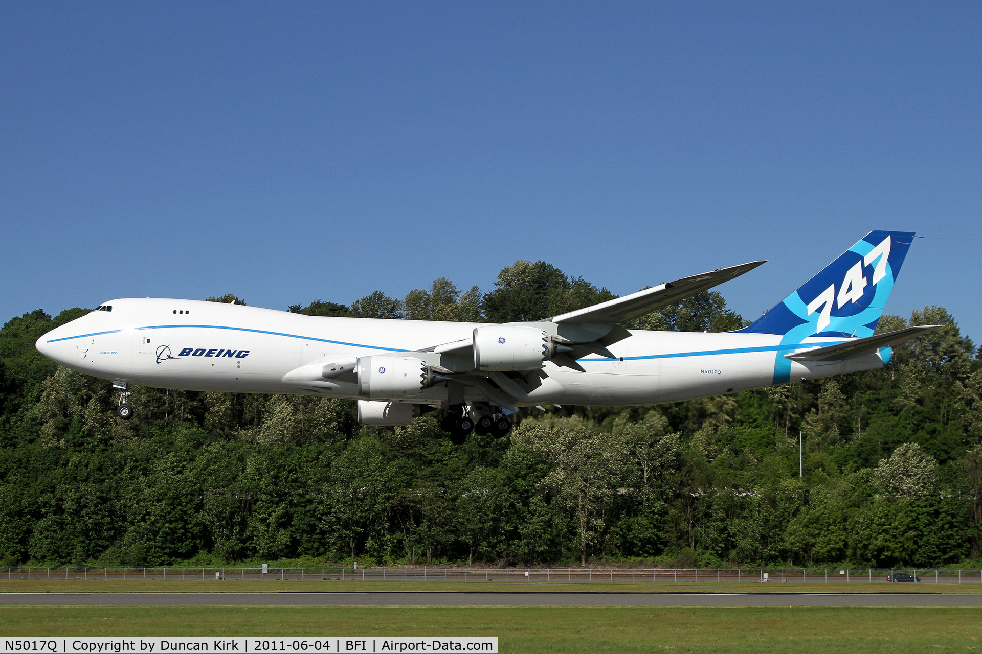 N5017Q, 2010 Boeing 747-8KZF C/N 36136, Returning after another test flight