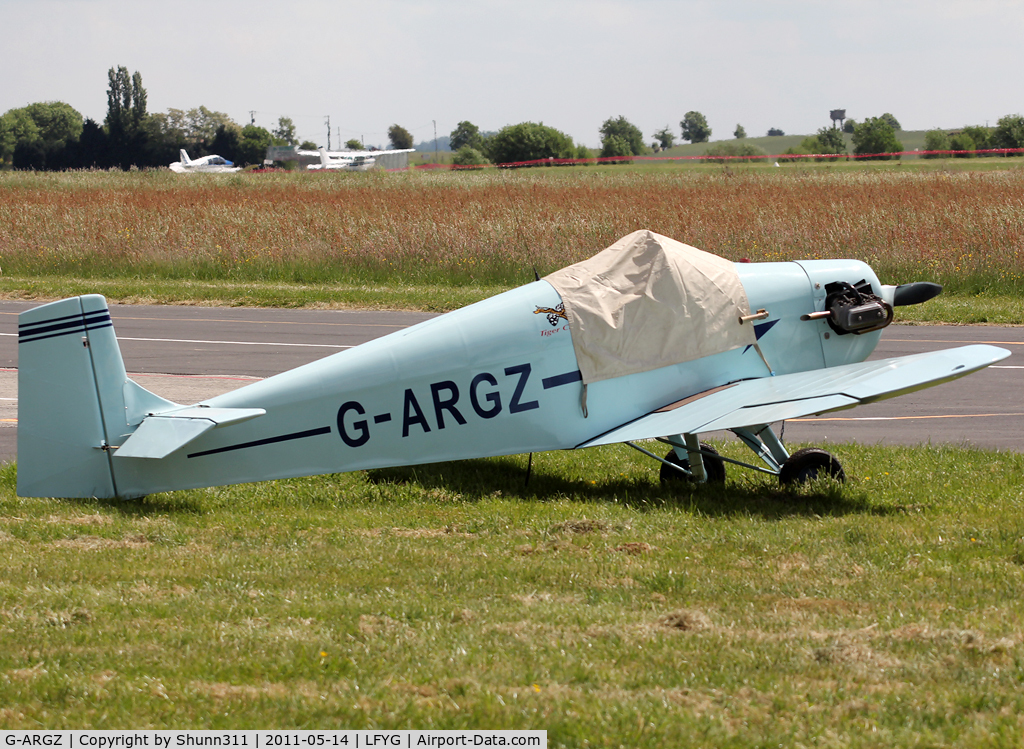 G-ARGZ, 1961 Rollason Druine D.31 Turbulent C/N PFA 562, Parked in the grass...