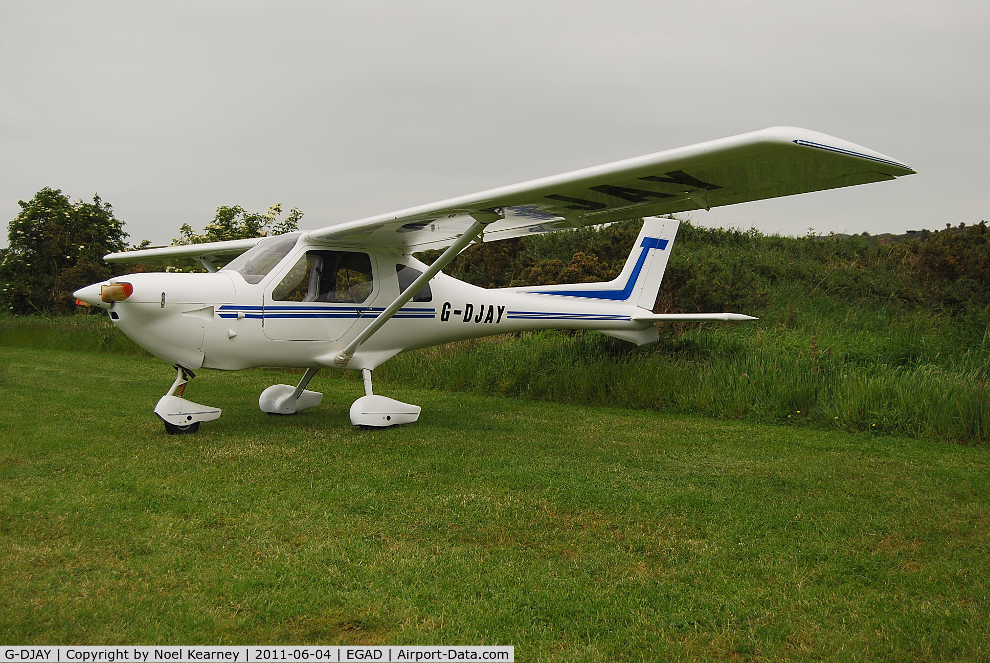 G-DJAY, 2001 Jabiru UL-450 C/N PFA 274A-13633, Parked in the display area at Newtownards Airfield.