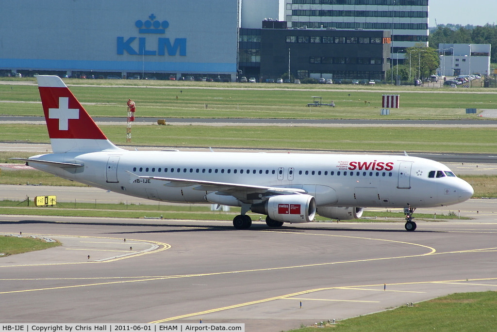HB-IJE, 1995 Airbus A320-214 C/N 559, Swiss International Air Lines