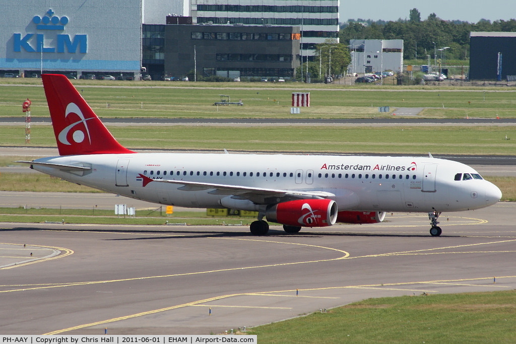 PH-AAY, 1995 Airbus A320-232 C/N 527, Amsterdam Airlines