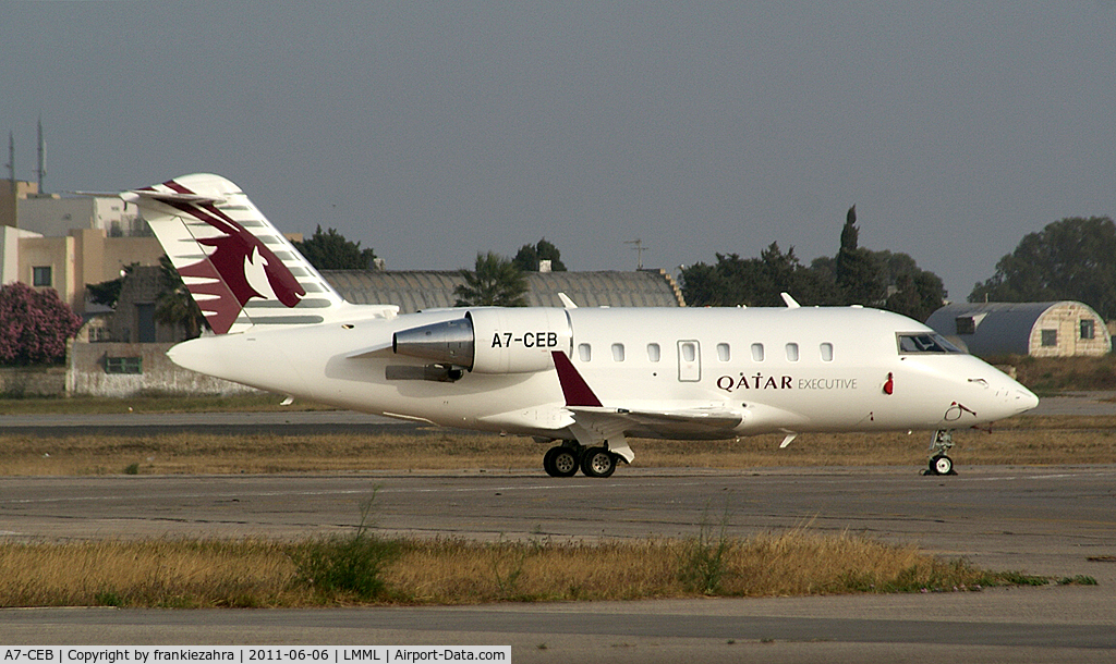 A7-CEB, 2008 Bombardier Challenger 605 (CL-600-2B16) C/N 5784, Qatar Executive