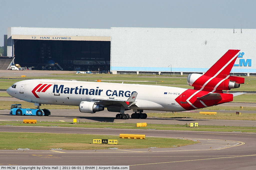 PH-MCW, 1998 McDonnell Douglas MD-11F C/N 48788, Martinair