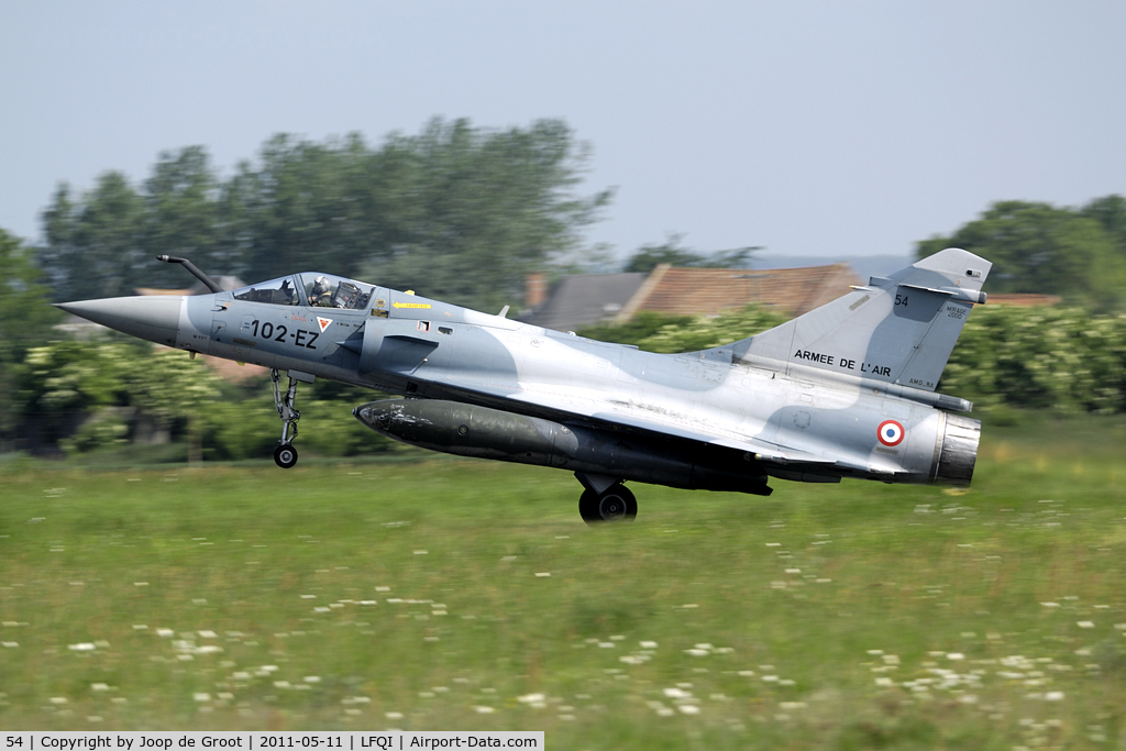 54, Dassault Mirage 2000-5F C/N 246, take off for a Tiger Meet mission