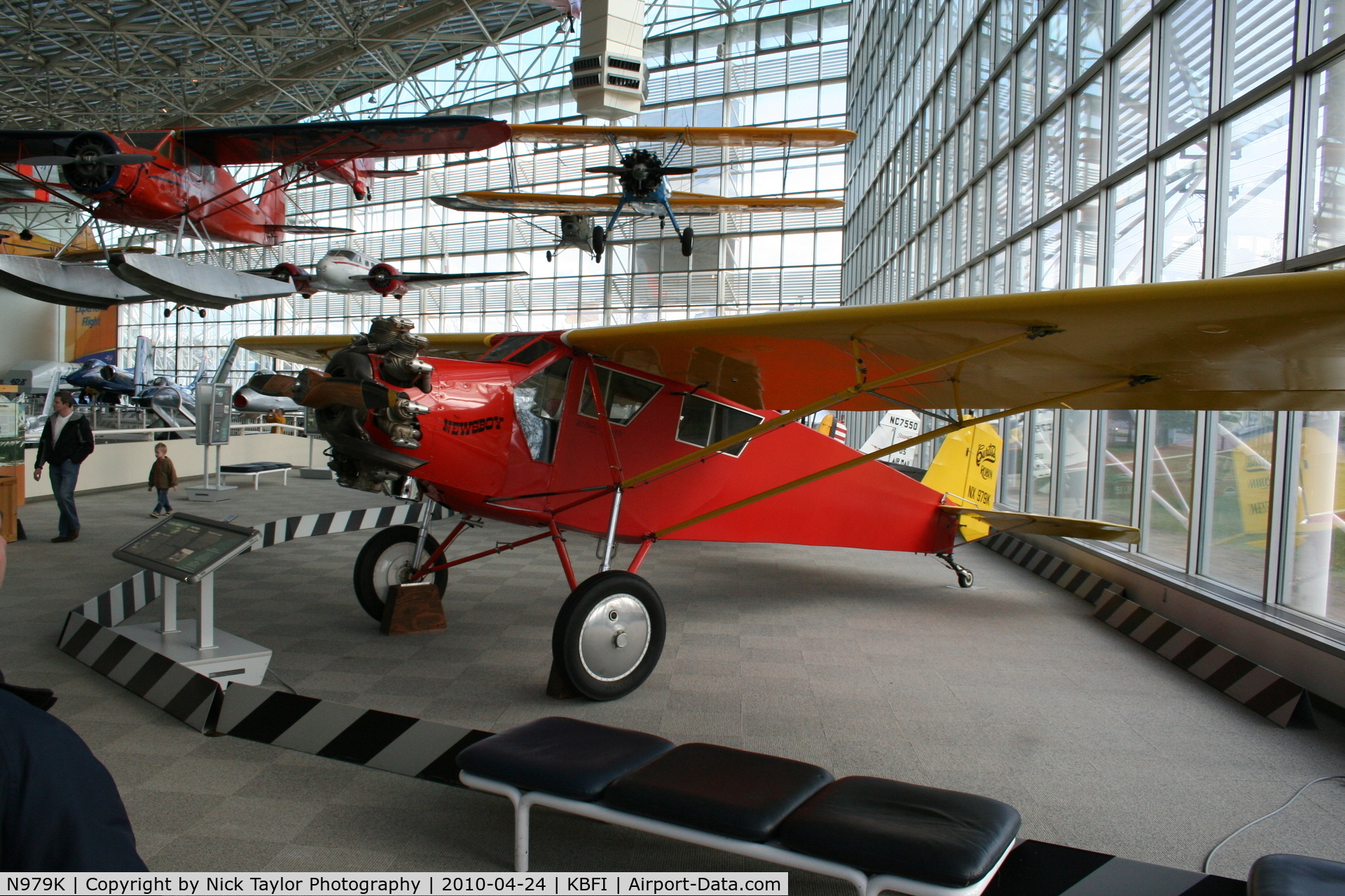 N979K, 1929 Curtiss-Wright Robin C-1 C/N 628, Seattle Museum of Flight