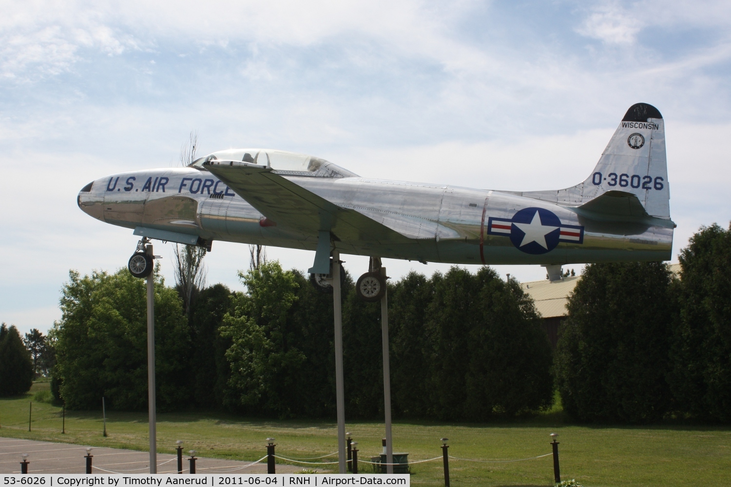 53-6026, 1953 Lockheed T-33A-1-LO Shooting Star C/N 580-9558, Lockheed T-33A-5-LO, c/n: 580-9558