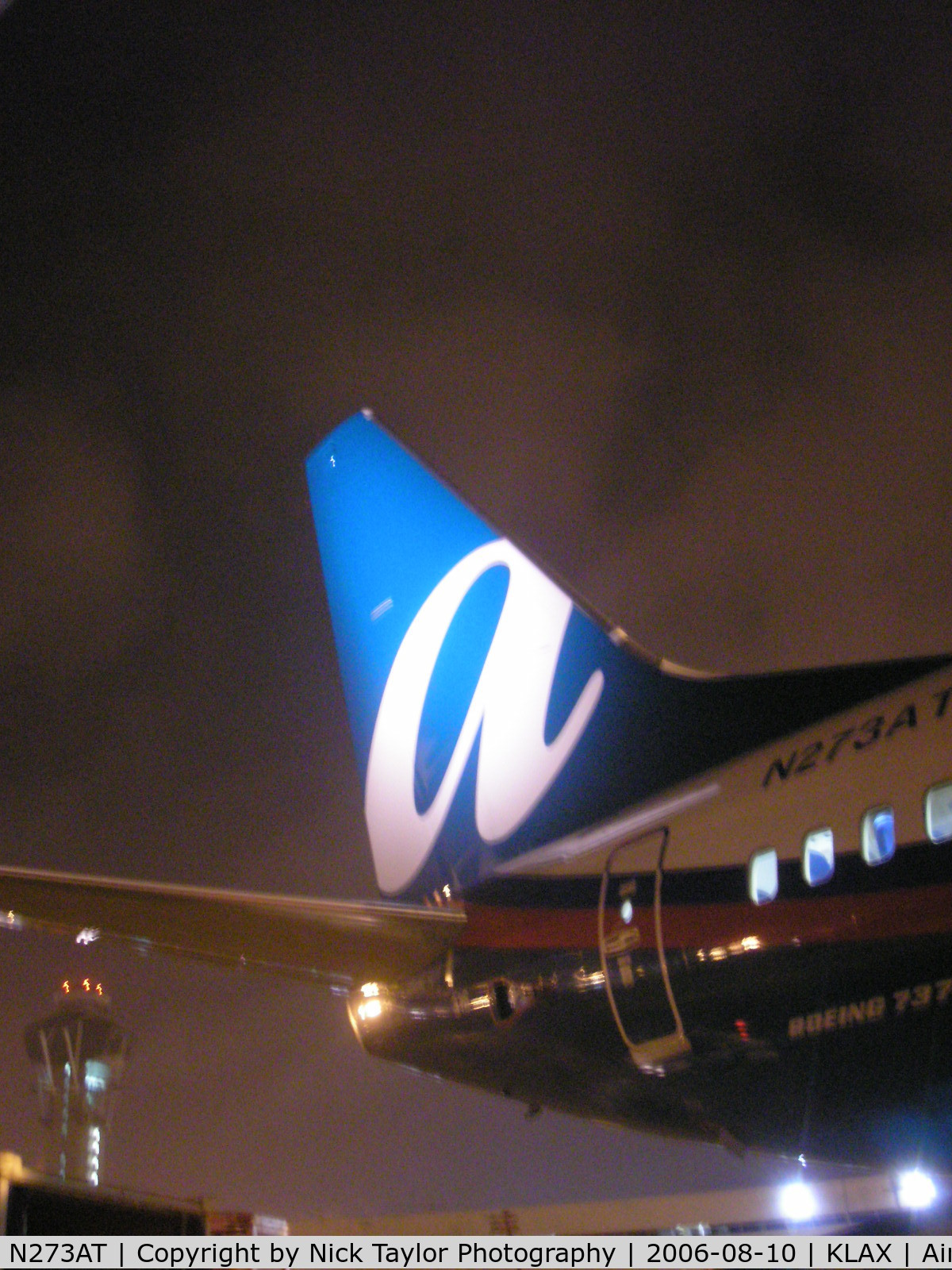 N273AT, 2005 Boeing 737-76N C/N 32662, AirTran