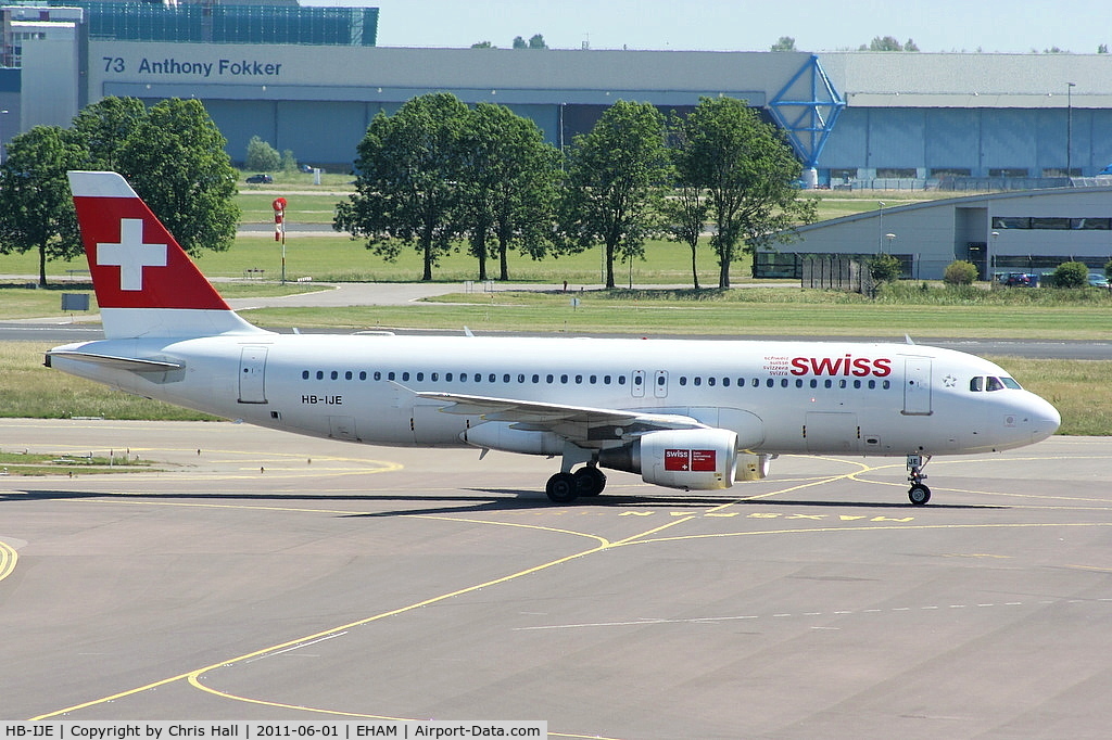 HB-IJE, 1995 Airbus A320-214 C/N 559, Swiss International Air Lines