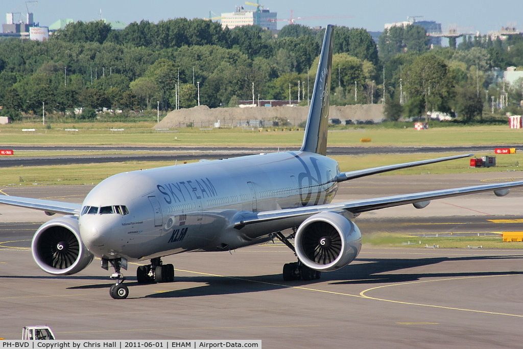 PH-BVD, 2009 Boeing 777-306/ER C/N 35979, KLM B777 in Skyteam colour scheme