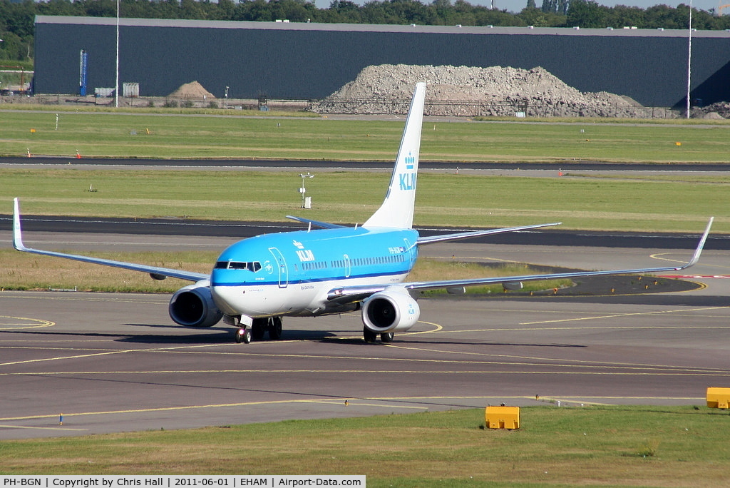 PH-BGN, 2011 Boeing 737-7K2 C/N 38125, KLM Royal Dutch Airlines