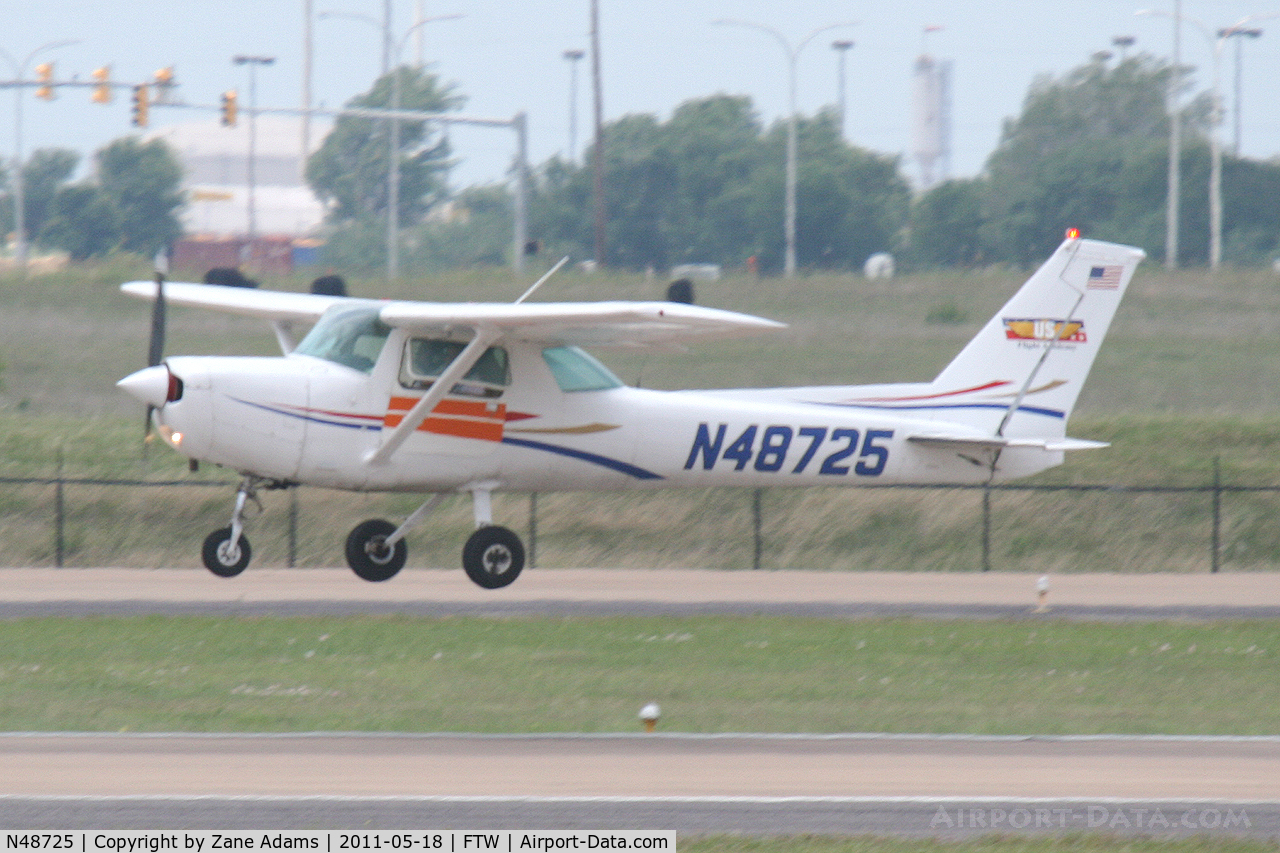 N48725, 1977 Cessna 152 C/N 15280937, At Alliance Airport - Fort Worth, TX