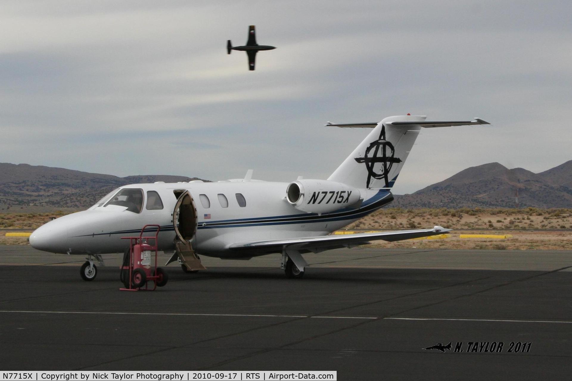 N7715X, 2007 Cessna 525 CitationJet CJ1+ C/N 525-0653, Owned and flown by Dexter Holland of the band 