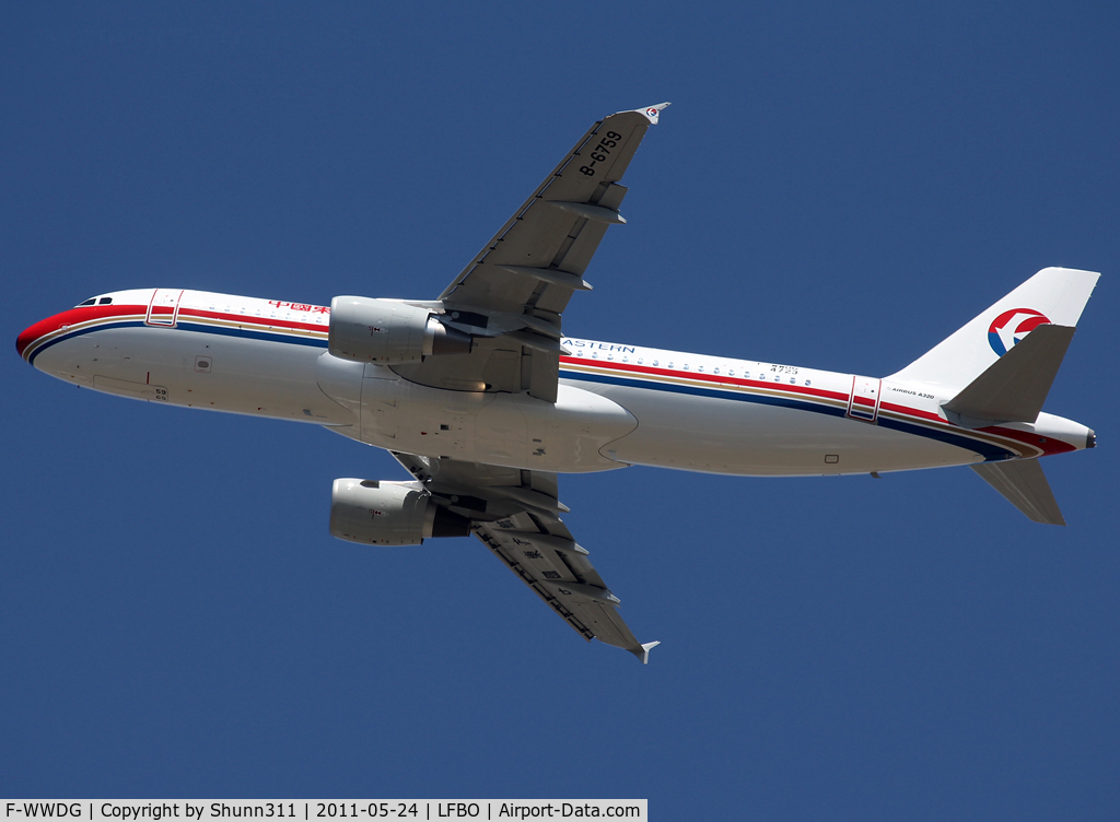 F-WWDG, 2011 Airbus A320-214 C/N 4723, C/n 4723 - To be B-6759