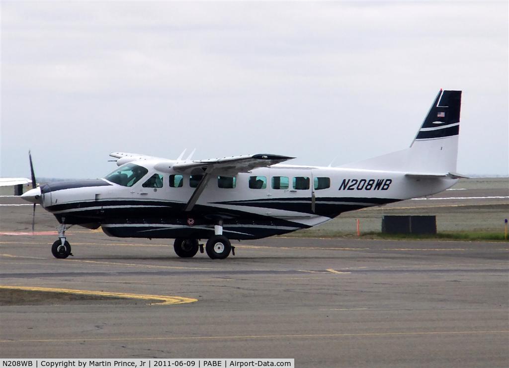 N208WB, Cessna 208B C/N 208B2230, Taxiing to parking, Bethel Alaska