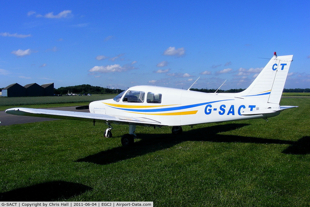 G-SACT, 1988 Piper PA-28-161 Cadet C/N 2841048, Sherburn Aero Club Ltd