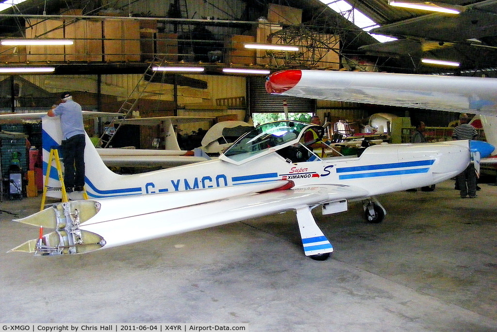 G-XMGO, 2000 Aeromot AMT-200S Super Ximango C/N 200.127, at McLeans Aviation, Rufford