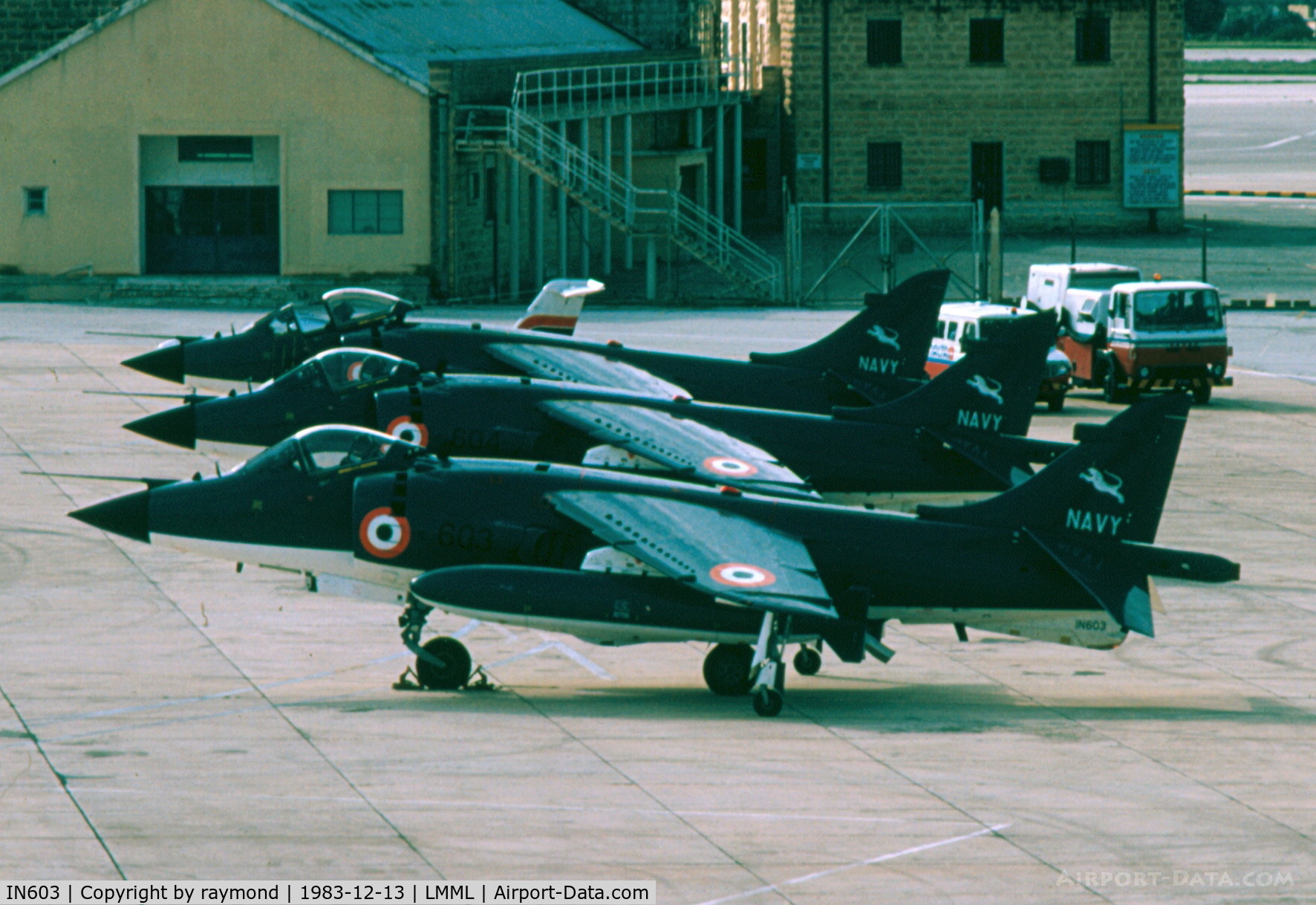 IN603, 1983 British Aerospace Sea Harrier FRS.51 C/N 603, Sea Harriers IN603/IN604/IN605 Indian Navy