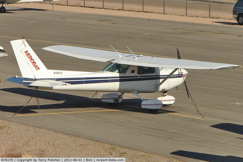 N761YE, 1981 Cessna A152 Aerobat C/N A1520997, 1981 Cessna A152, c/n: A1520997 at Boulder City