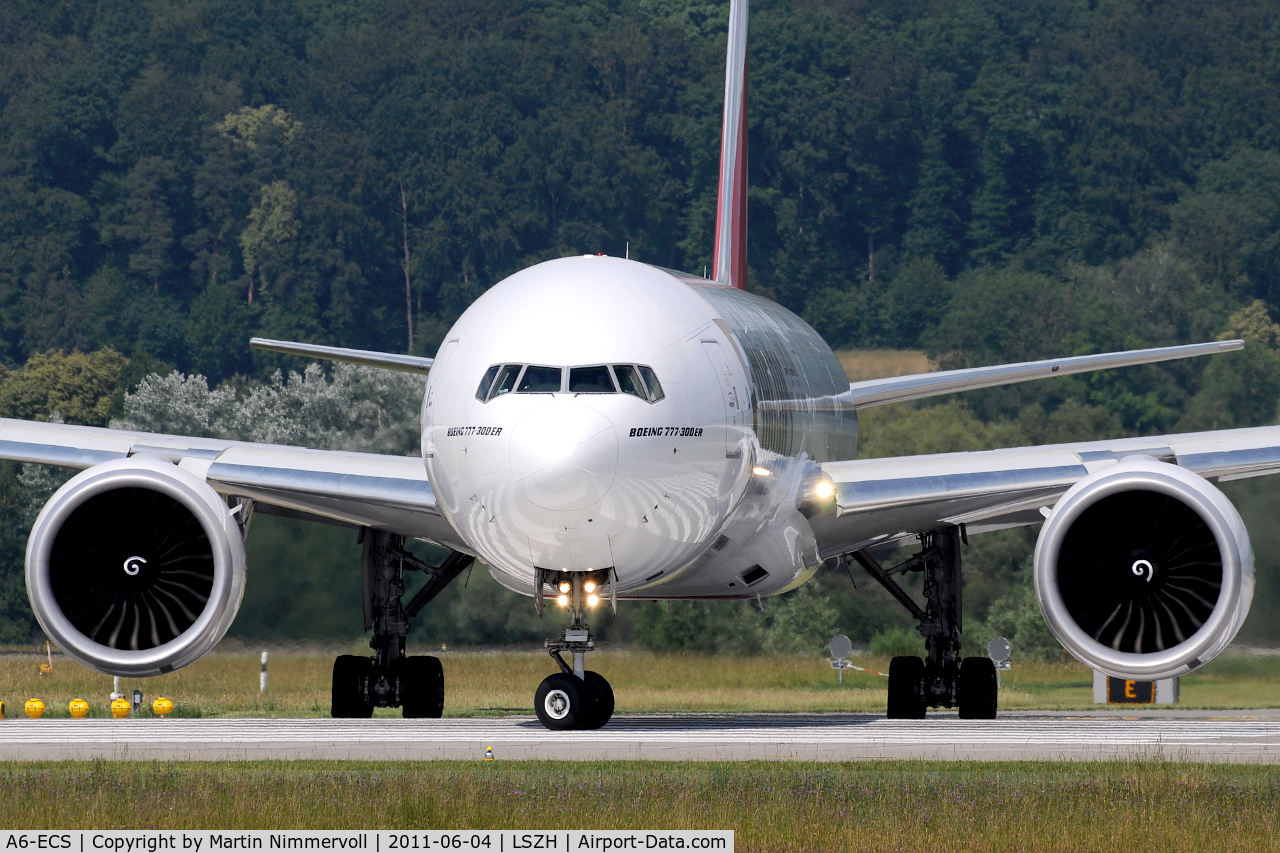 A6-ECS, 2009 Boeing 777-31H/ER C/N 38980, Emirates