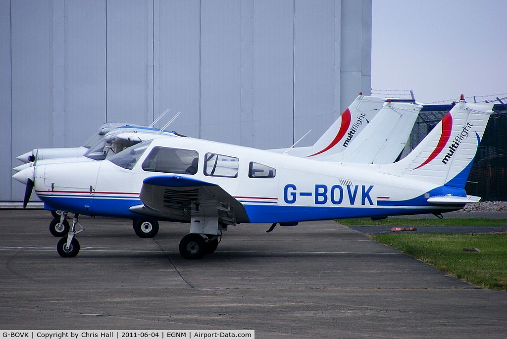 G-BOVK, 1985 Piper PA-28-161 Cherokee Warrior II C/N 28-8516061, Multiflight Ltd