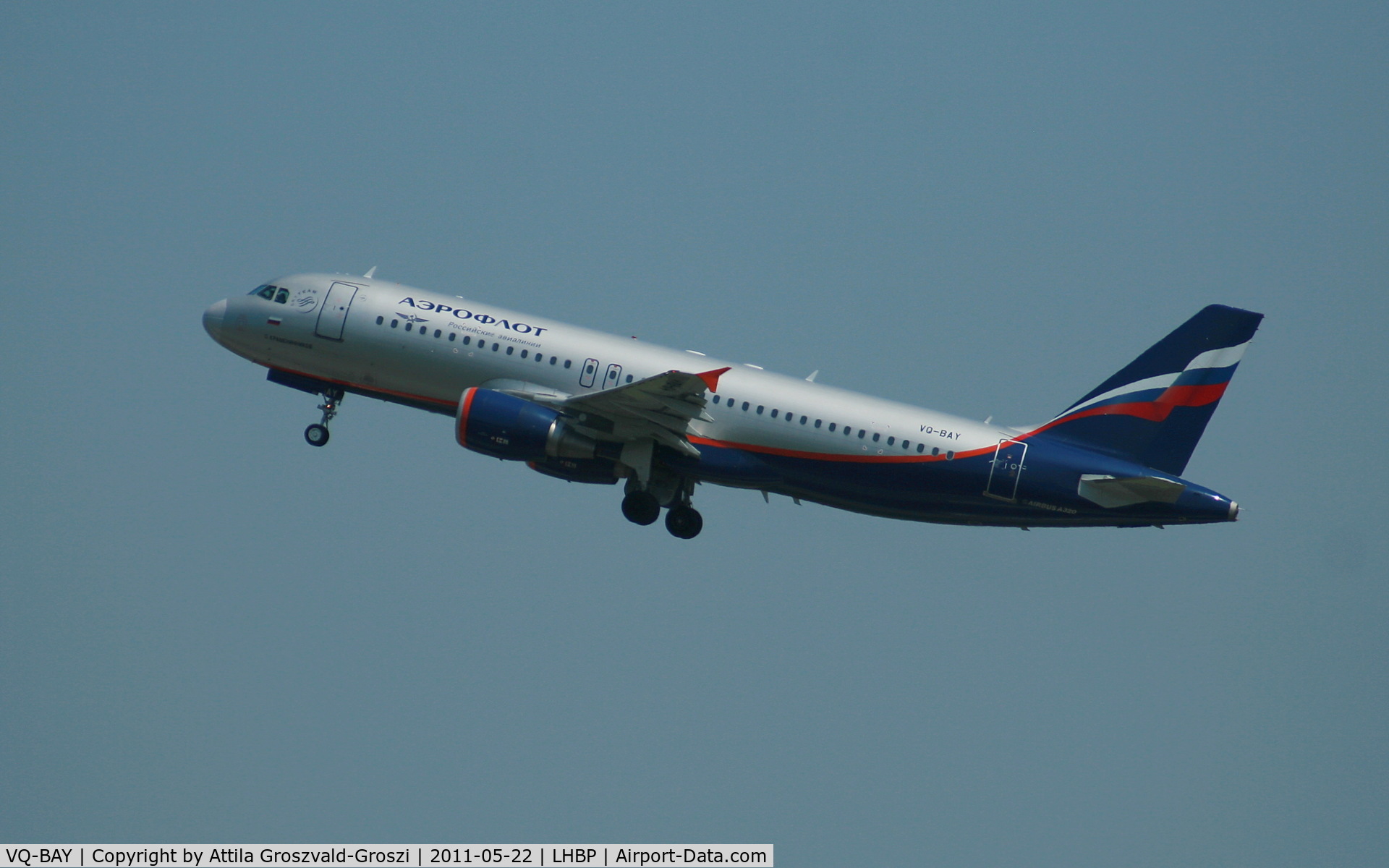 VQ-BAY, 2009 Airbus A320-214 C/N 3786, Budapest Liszt Ferenc International Airport - Fly