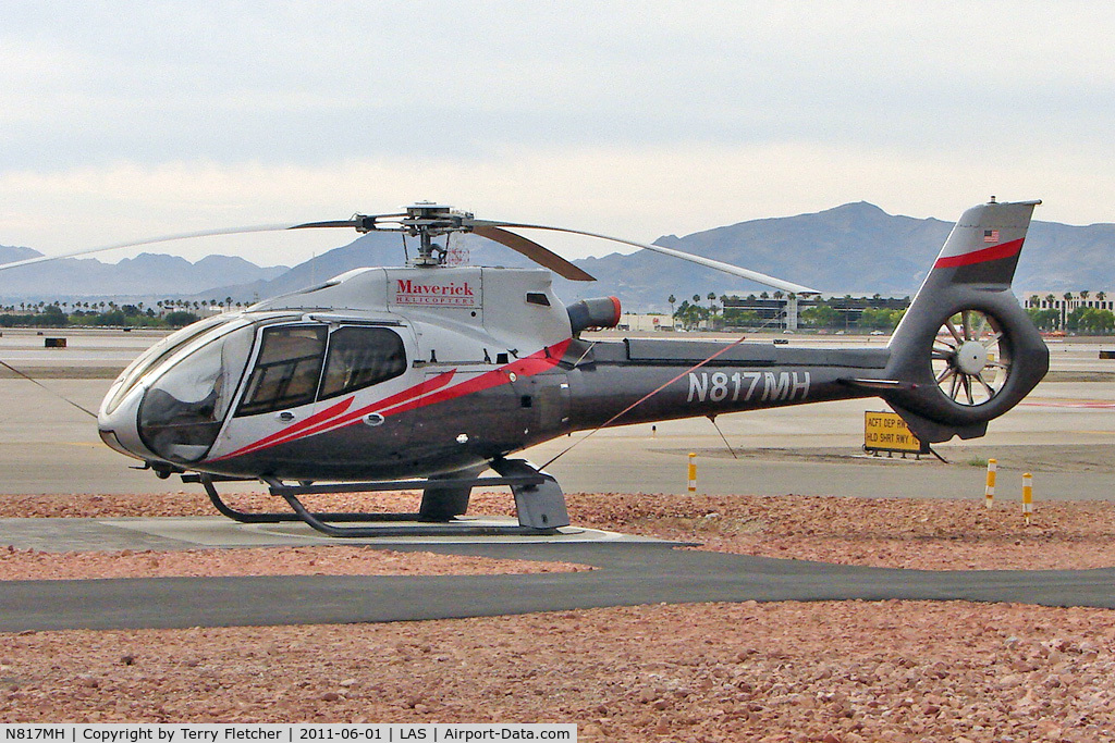 N817MH, Eurocopter EC-130B-4 (AS-350B-4) C/N 4125, Eurocopter EC 130 B4, c/n: 4125 at Las Vegas