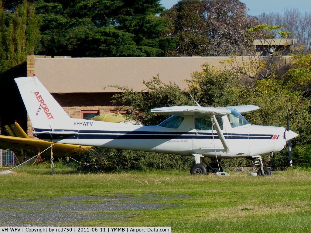 VH-WFV, Cessna A152 Aerobat C/N A1521024, Cessna 152 Aerobat VH-WFV at Moorabbin