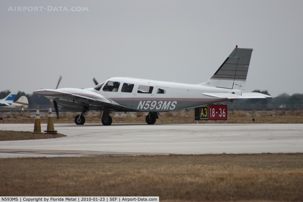 N593MS, Piper PA-34-200T C/N 34-7870391, PA-34-200T