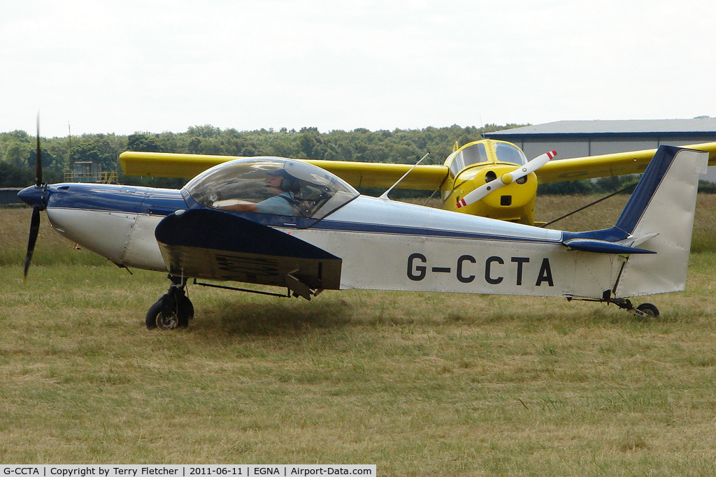 G-CCTA, 2004 Zenair CH-601UL Zodiac C/N PFA 162A-13725, One of the aircraft at the 2011 Merlin Pageant held at Hucknall Airfield