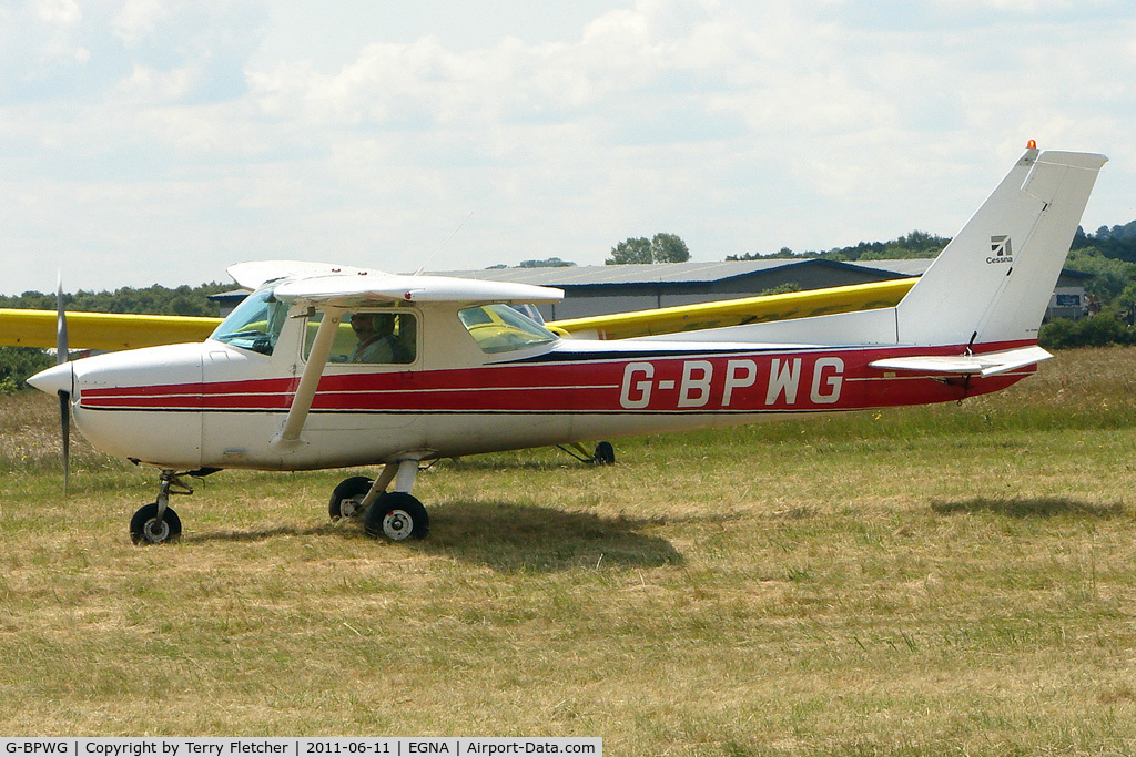 G-BPWG, 1975 Cessna 150M C/N 150-76707, One of the aircraft at the 2011 Merlin Pageant held at Hucknall Airfield