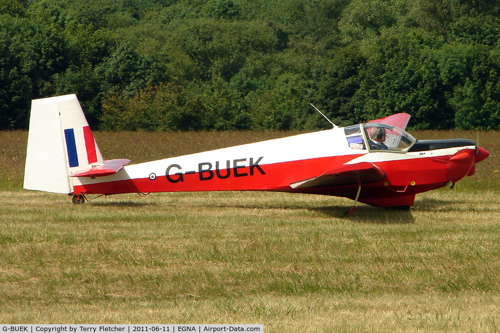 G-BUEK, 1977 Slingsby T-61F Venture T2 C/N 1879, One of the aircraft at the 2011 Merlin Pageant held at Hucknall Airfield
