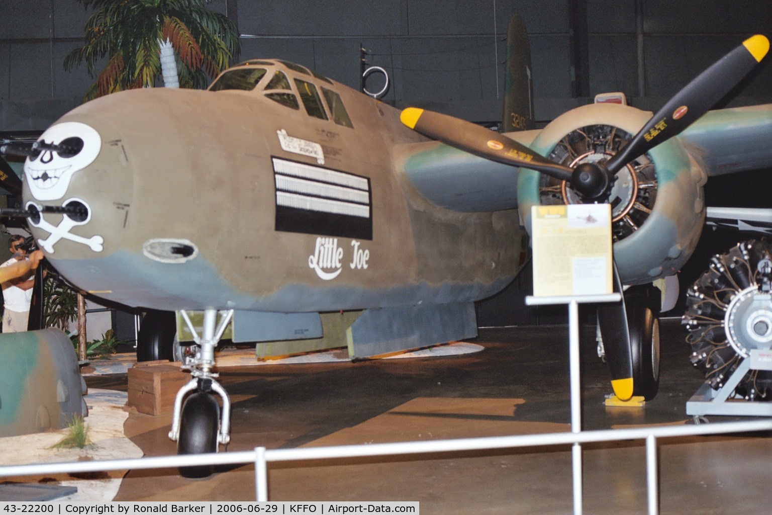 43-22200, 1943 Douglas A-20G Havoc C/N 21847, National Museum of the Air Force