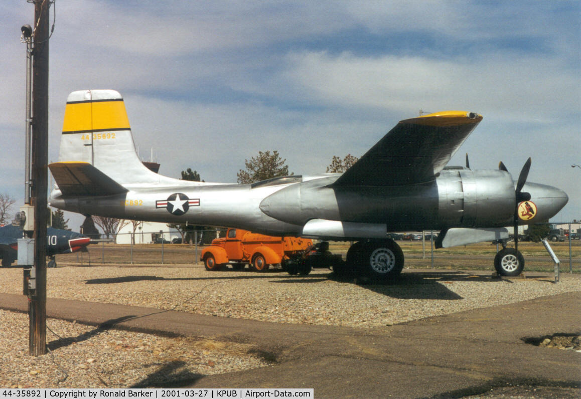 44-35892, 1944 Douglas A-26C Invader C/N 29171, Pueblo Weisbrod Aircraft Museum