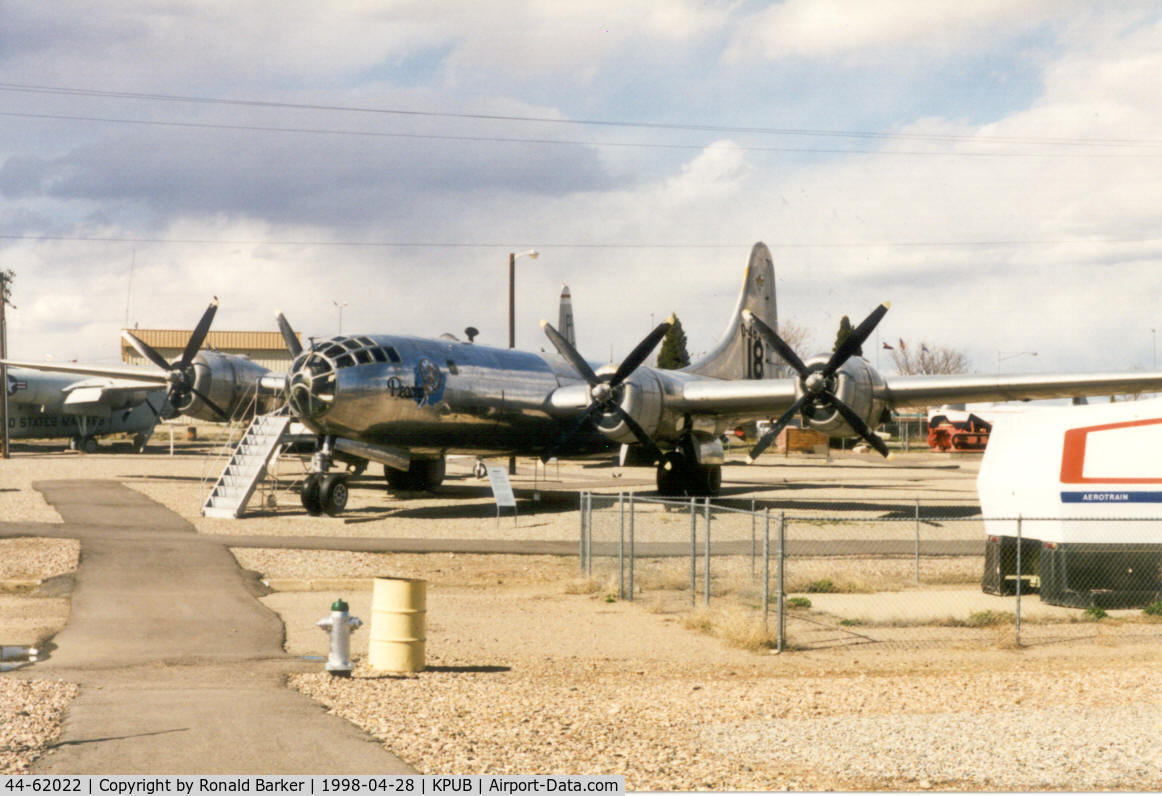 44-62022, Boeing B-29 Superfortess C/N 11499, Peachy