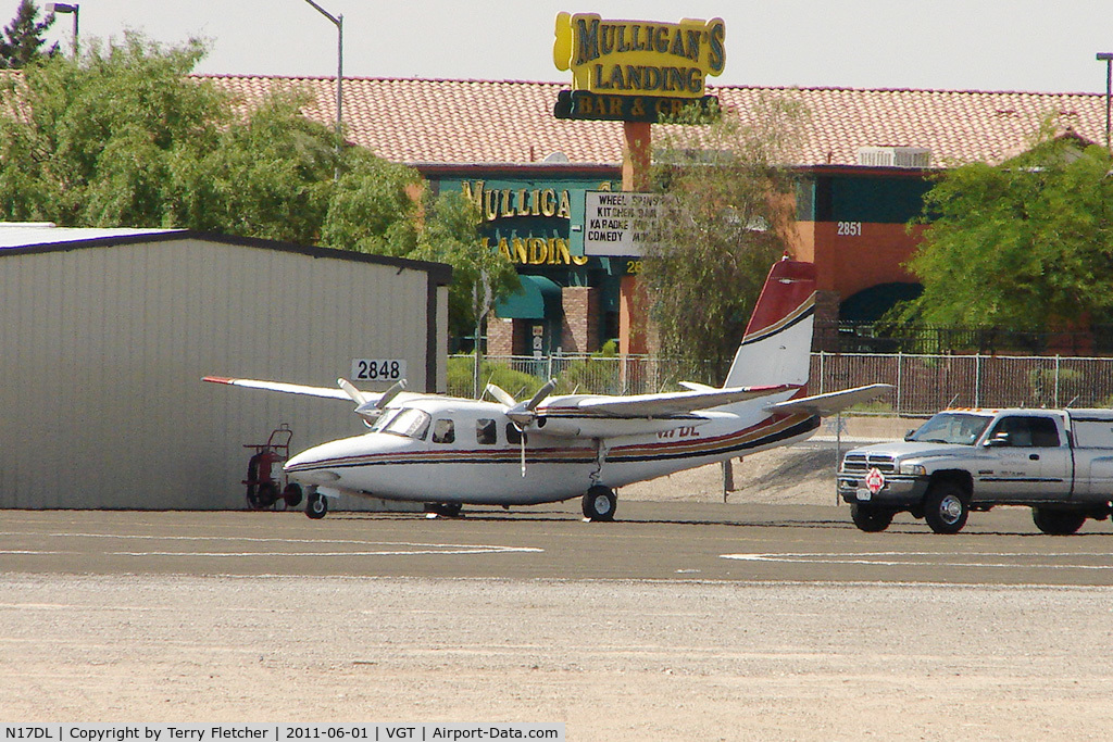 N17DL, 1969 Aero Commander 500 S C/N 1866-42, 1969 Aero Commander 500 S, c/n: 1866-42 at North Las Vegas